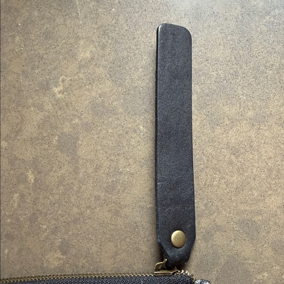 Parker Thatch Zebra Hair Zip Pouch - Picture 4 of 5